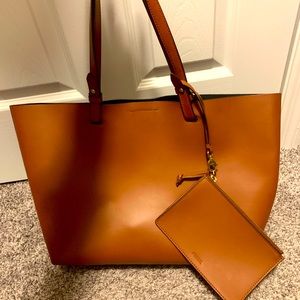Light Brown Rachel Work Tote Bag
